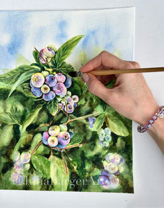 Understanding the Difference: Original Watercolors vs. Prints