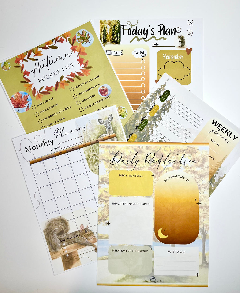 Fall Planner Bundle