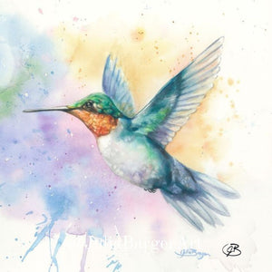 Flight of the Hummingbird 8"x10" Print
